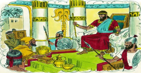 wisdom of king solomon completing story moral