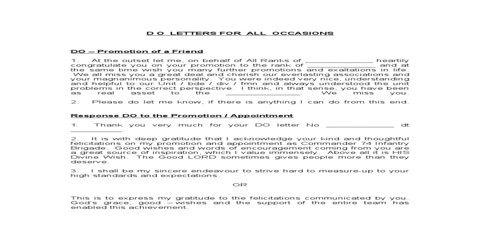 offical letter
