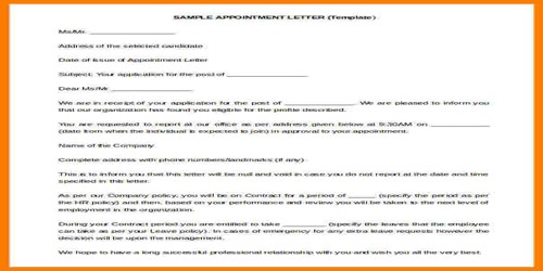 Meaning Of Joining Letter QS Study