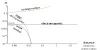 Comparison of Intensities of the Fundamental Force
