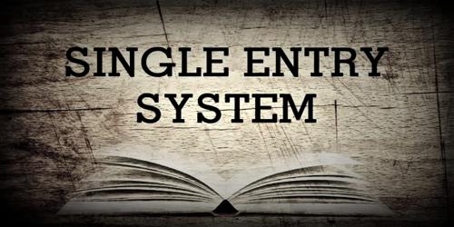 Single Entry System - QS Study