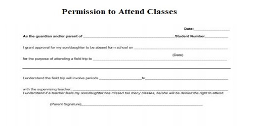 Permission Letter From Parents To Teacher from www.qsstudy.com