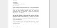 Letter of Transfer from Company