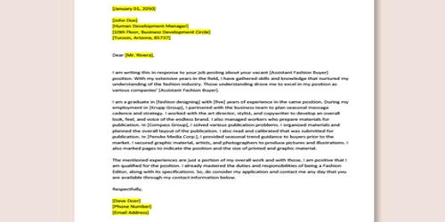 Cover Letter For Assistant from www.qsstudy.com
